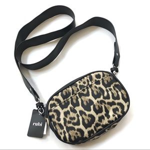 Rubi - Luxe Cross Body Bag - Leopard print